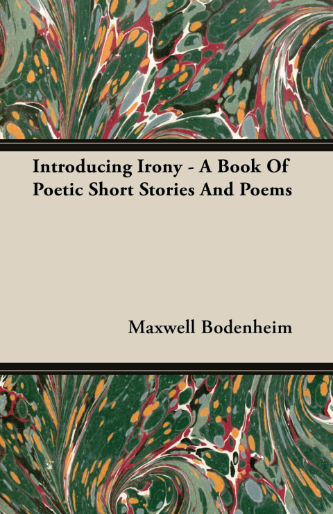Cover image for book Introducing Irony - A Book Of Poetic Short Stories And Poems