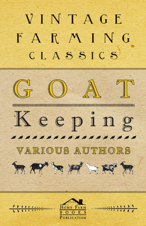 Cover image for book Goat Keeping