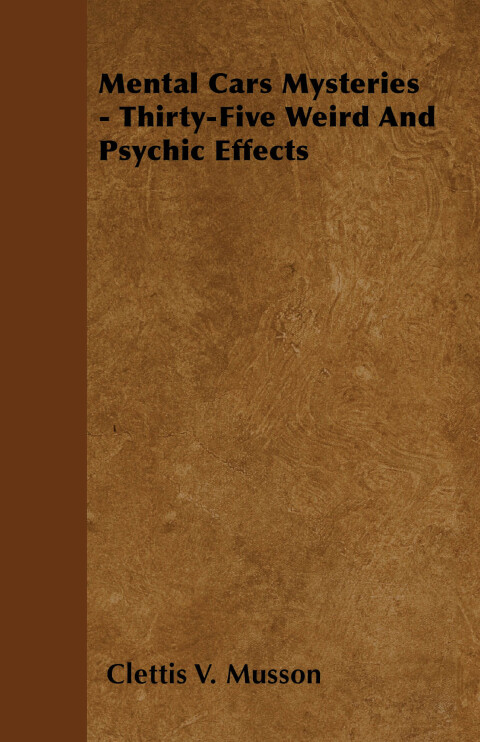 Cover image for book Mental Card Mysteries - Thirty-Five Weird And Psychic Effects