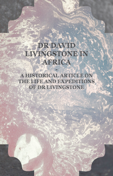 Cover image for book Dr David Livingstone in Africa - A Historical Article on the Life and Expeditions of Dr Livingstone