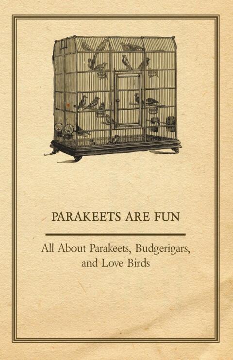 Cover image for book Parakeets are Fun - All About Parakeets, Budgerigars, and Love Birds