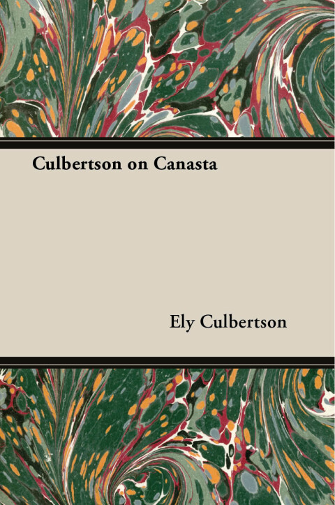 Cover image for book Culbertson on Canasta