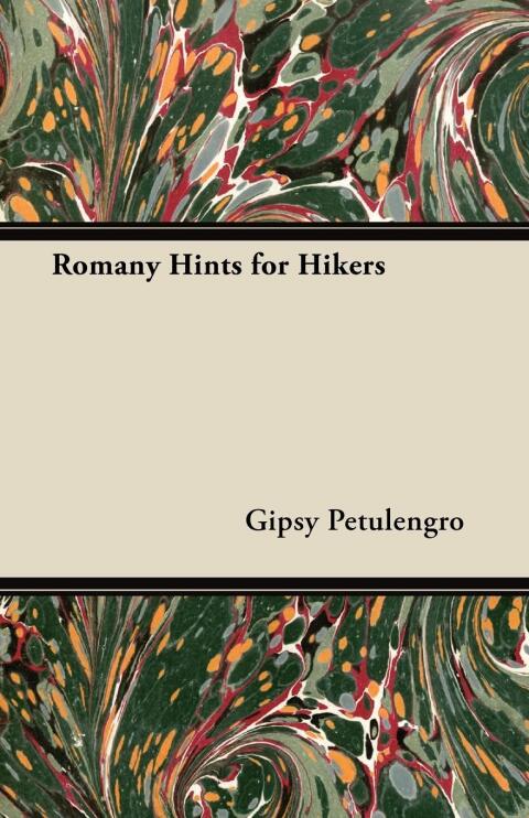 Cover image for book Romany Hints for Hikers