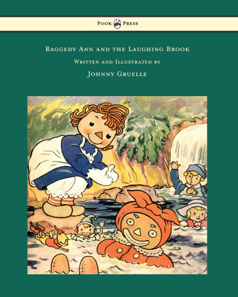 Cover image for book Raggedy Ann and the Laughing Brook - Illustrated by Johnny Gruelle