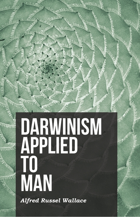 Cover image for book Darwinism Applied to Man