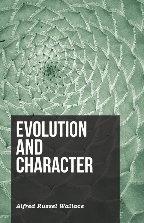 Cover image for book Evolution and Character