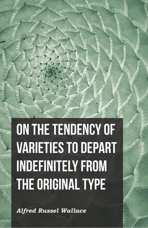 Cover image for book On the Tendency of Varieties to Depart Indefinitely From the Original Type