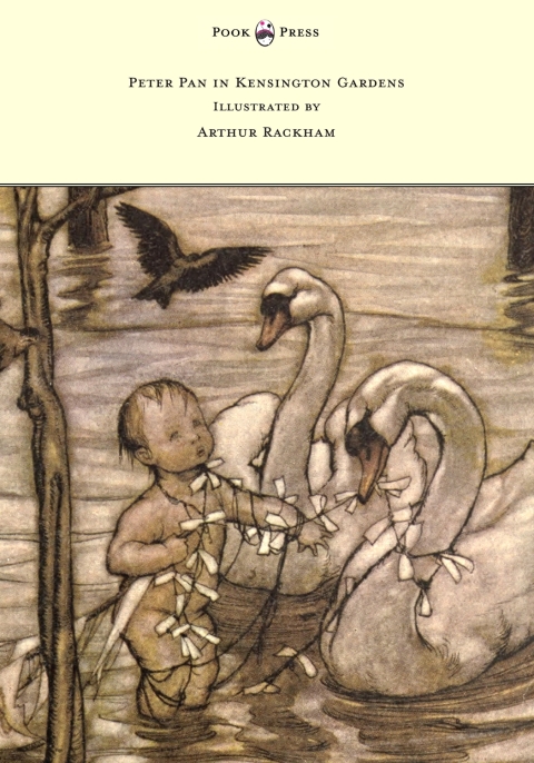 Cover image for book Peter Pan in Kensington Gardens - Illustrated by Arthur Rackham