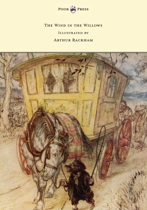Cover image for book The Wind in the Willows - Illustrated by Arthur Rackham