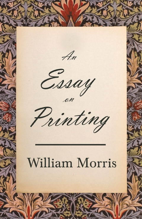 Cover image for book An Essay on Printing