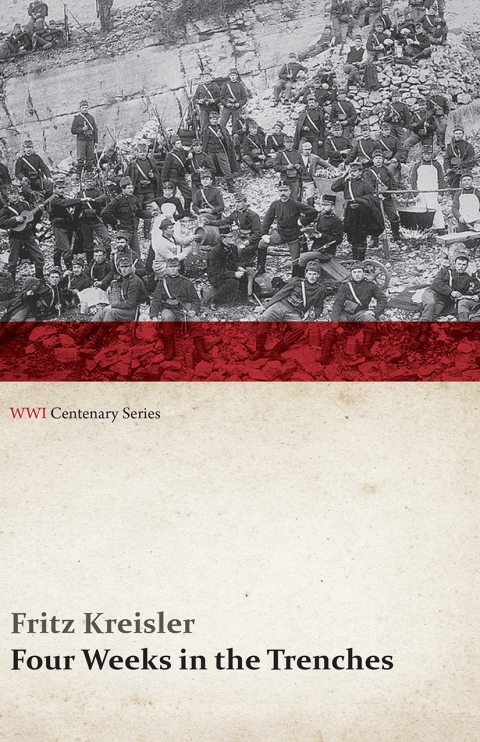 Cover image for book Four Weeks in the Trenches: The War Story of a Violinist (WWI Centenary Series)