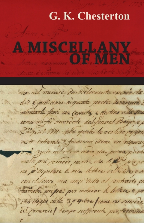 Cover image for book A Miscellany of Men