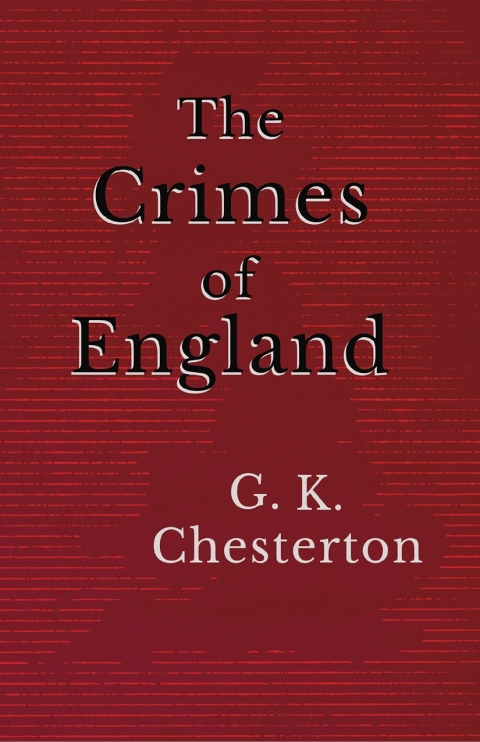 Cover image for book The Crimes of England