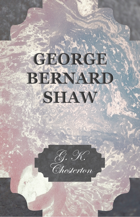 Cover image for book George Bernard Shaw
