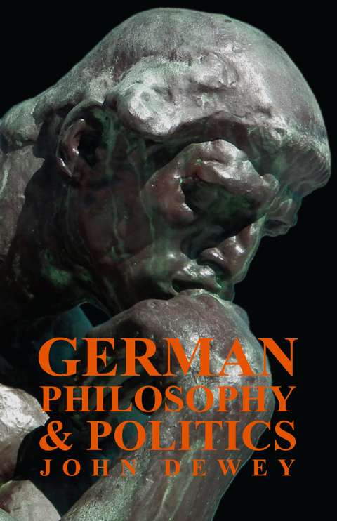 Cover image for book German Philosophy And Politics