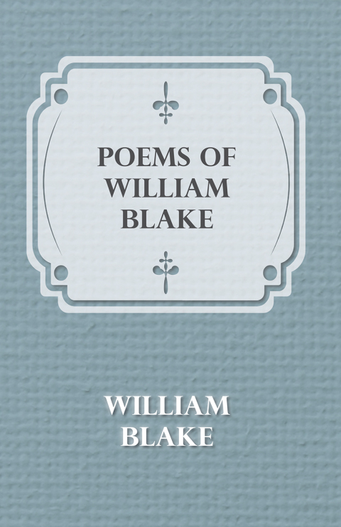 Cover image for book Poems of William Blake