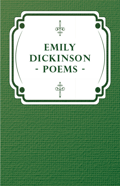 Cover image for book Poems by Emily Dickinson - Three Series, Complete