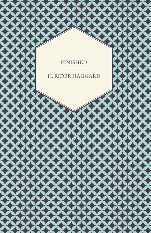 Cover image for book Finished