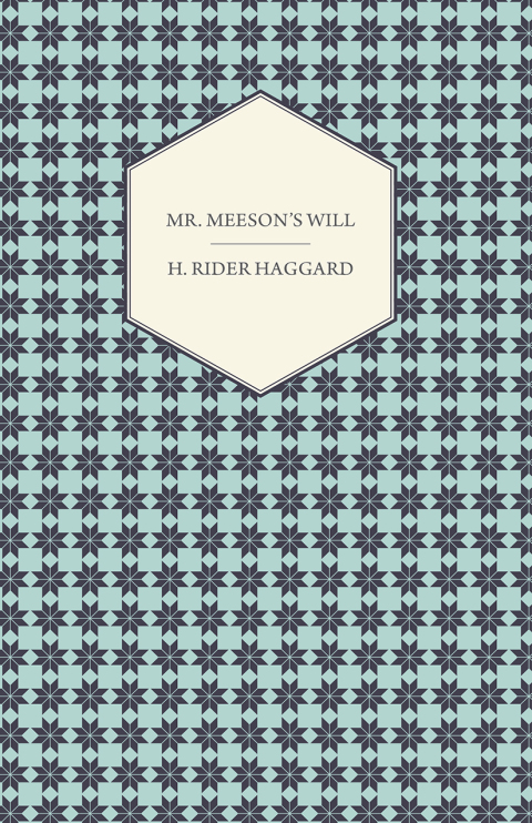 Cover image for book Mr. Meeson's Will