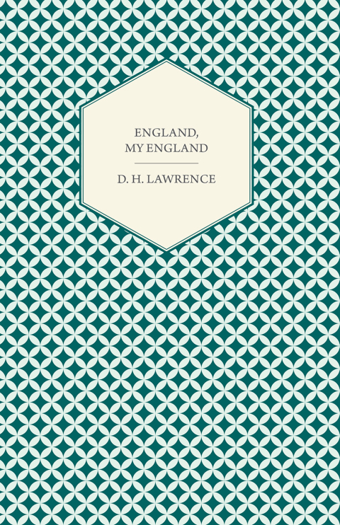 Cover image for book England, My England