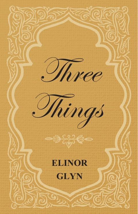 Cover image for book Three Things