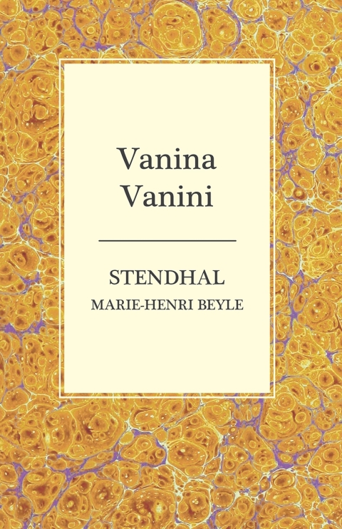 Cover image for book Vanina Vanini