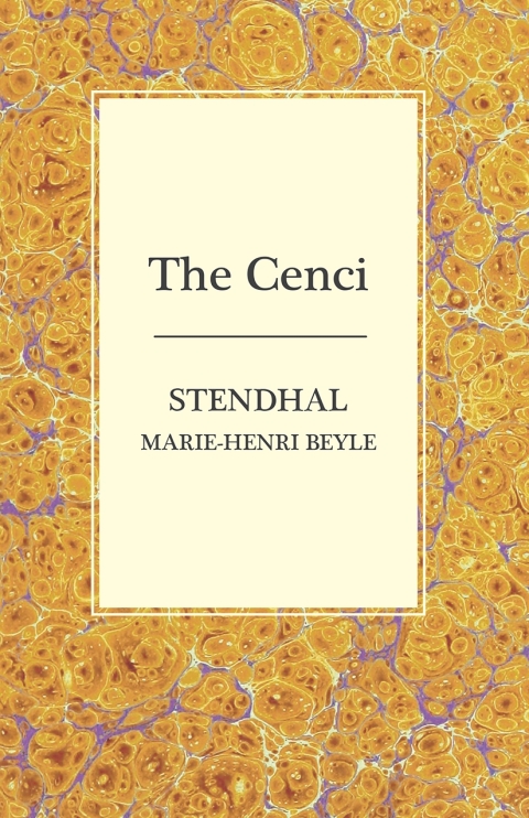 Cover image for book The Cenci