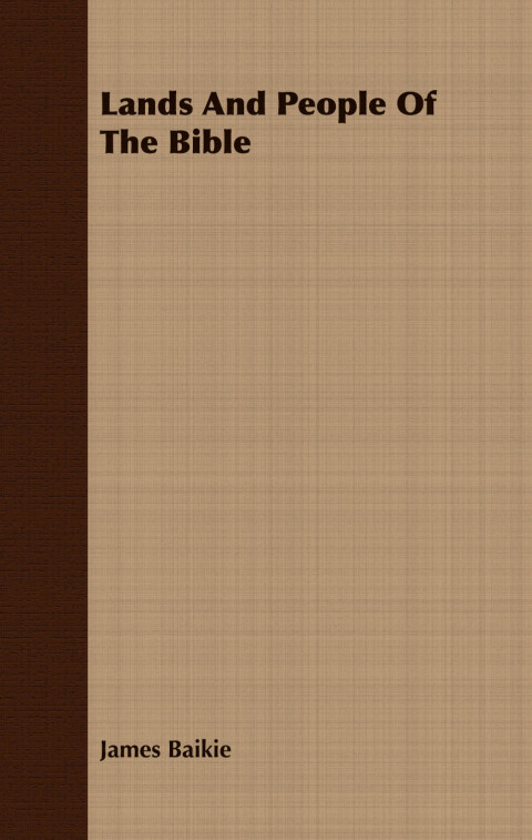 Cover image for book Lands And People Of The Bible