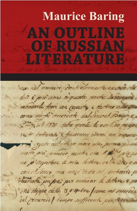 Cover image for book An Outline Of Russian Literature