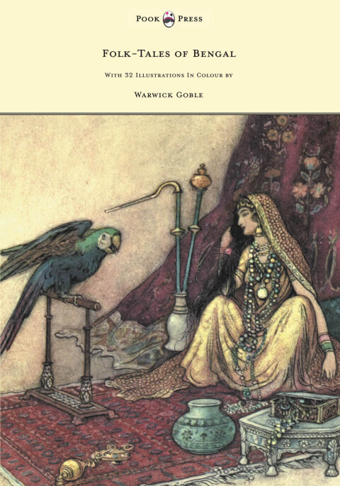 Cover image for book Folk-Tales of Bengal - With 32 Illustrations in Colour by Warwick Goble