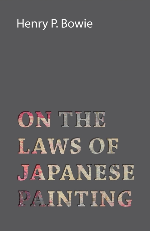 Cover image for book On The Laws Of Japanese Painting