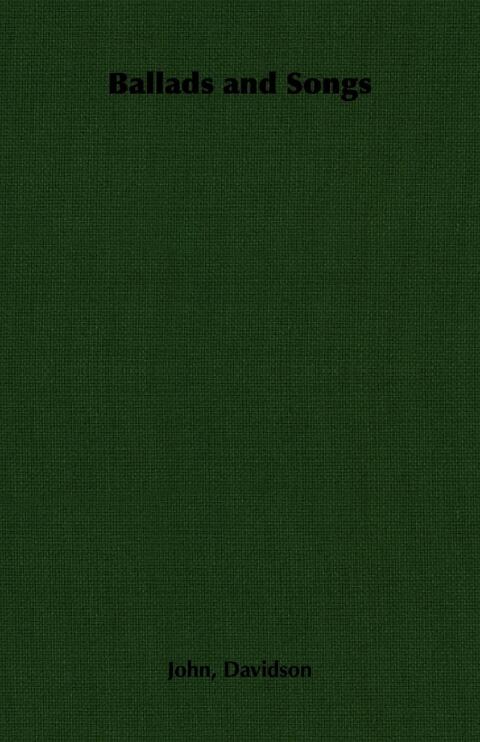Cover image for book Ballads and Songs