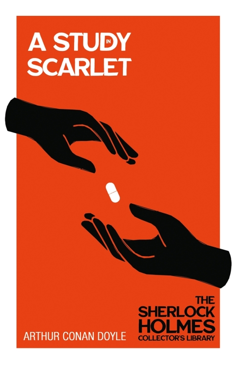Cover image for book A Study in Scarlet
