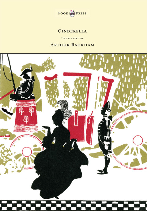 Cover image for book Cinderella - Illustrated by Arthur Rackham