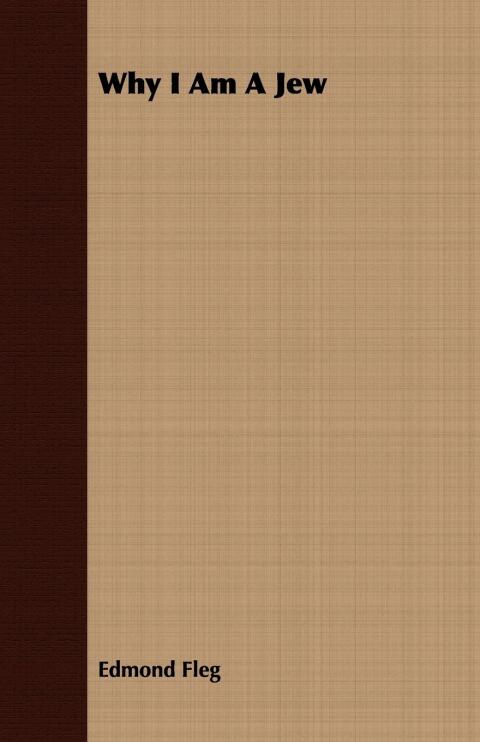 Cover image for book Why I Am A Jew