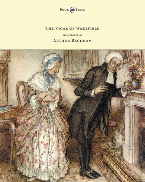 Cover image for book The Vicar of Wakefield - Illustrated by Arthur Rackham