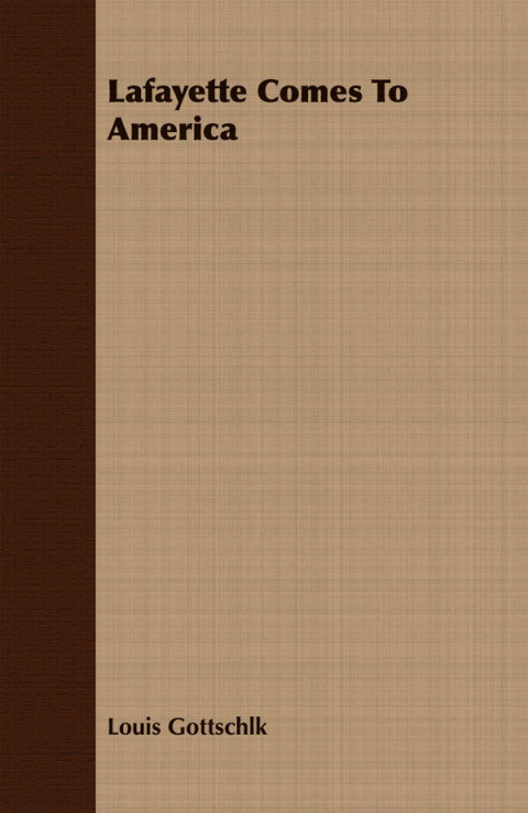 Cover image for book Lafayette Comes To America