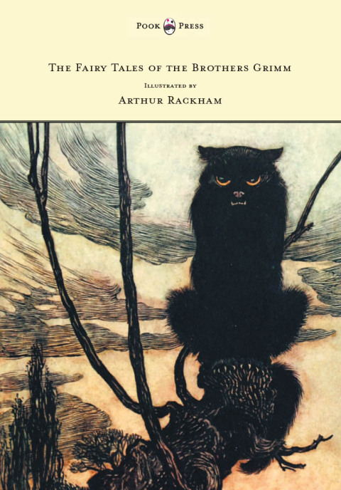 Cover image for book The Fairy Tales of the Brothers Grimm - Illustrated by Arthur Rackham