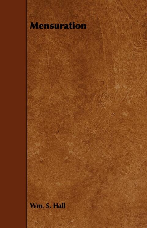 Cover image for book Mensuration