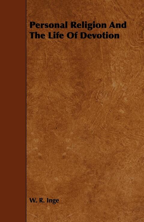 Cover image for book Personal Religion And The Life Of Devotion