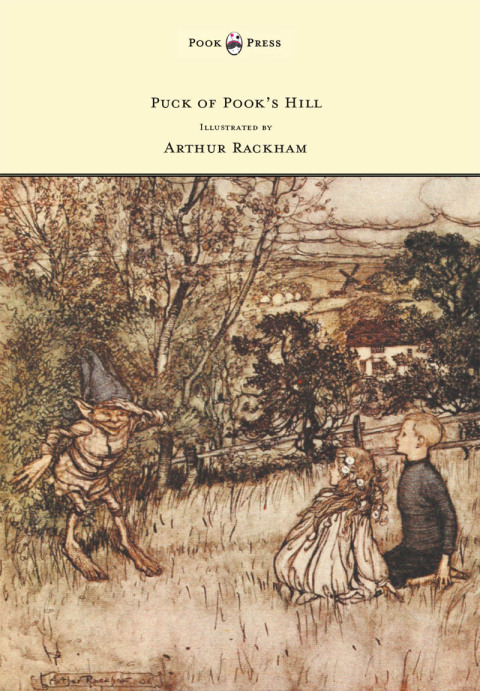 Cover image for book Puck of Pook's Hill - Illustrated by Arthur Rackham