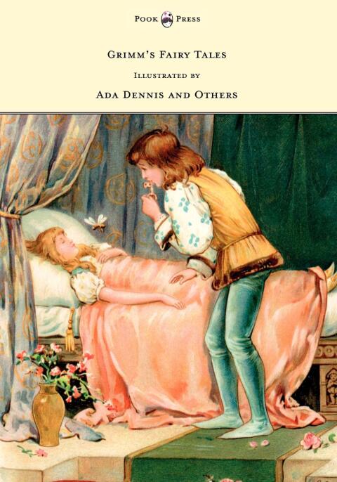 Cover image for book Grimm's Fairy Tales - Illustrated by Ada Dennis and Others