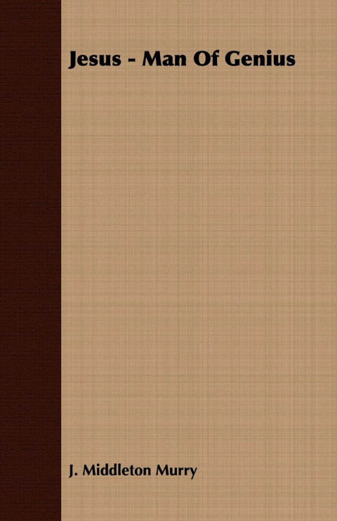 Cover image for book Jesus - Man Of Genius