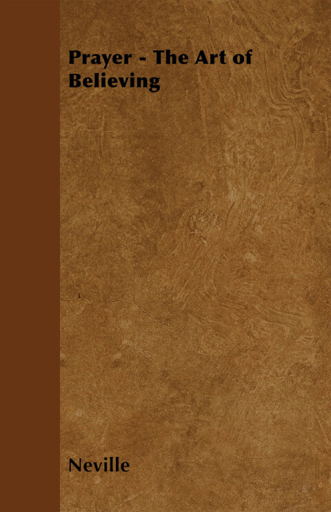 Cover image for book Prayer - The Art of Believing