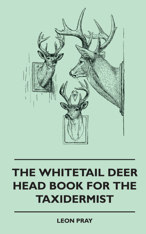 Cover image for book The Whitetail Deer Head Book for the Taxidermist