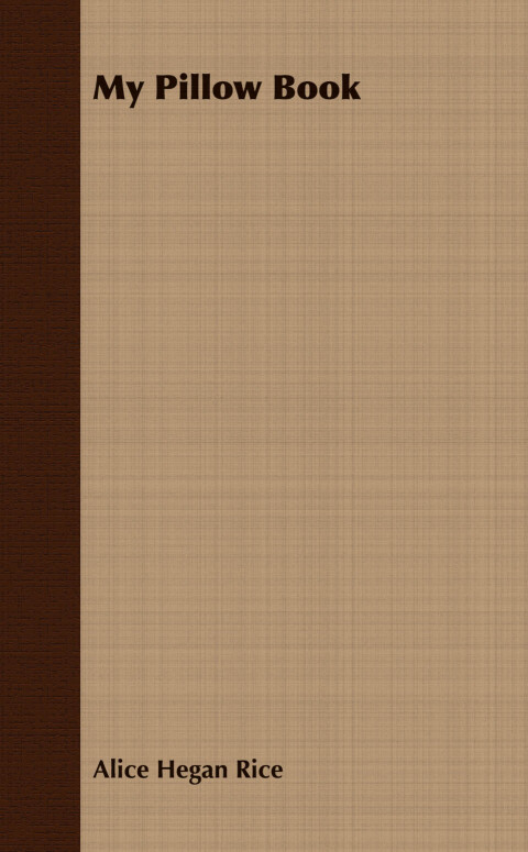 Cover image for book My Pillow Book