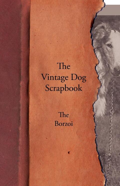Cover image for book The Vintage Dog Scrapbook - The Borzoi