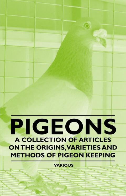 Cover image for book Pigeons - A Collection of Articles on the Origins, Varieties and Methods of Pigeon Keeping