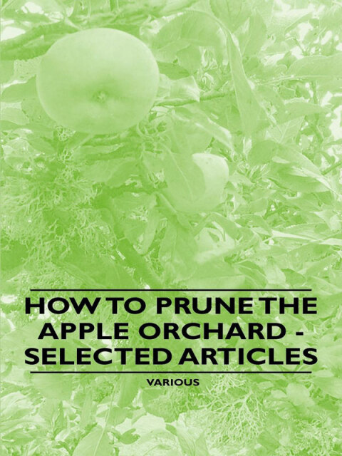 Cover image for book How to Prune the Apple Orchard - Selected Articles