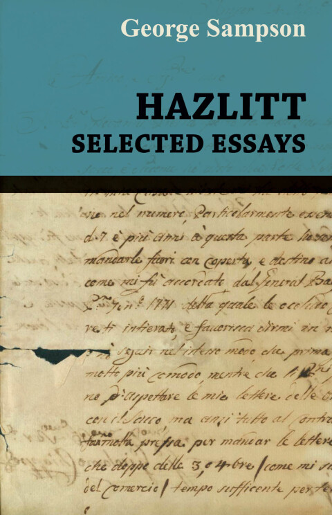 Cover image for book Hazlitt - Selected Essays